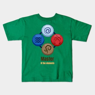 Master of the elements Kids T-Shirt